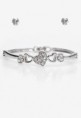 SET PULSERA METALICA YA ARETES